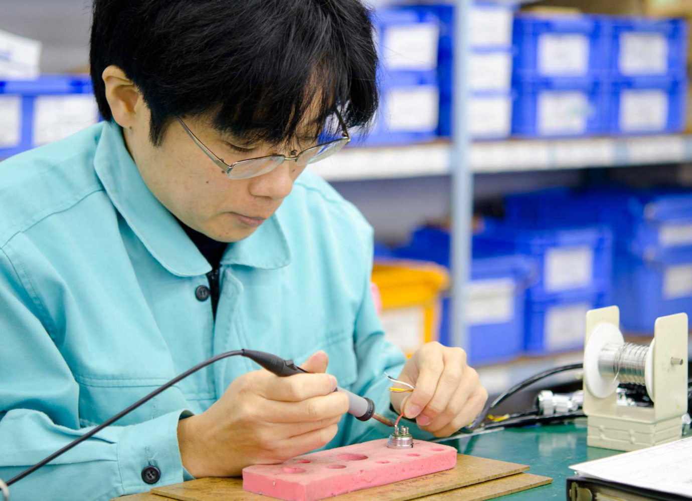 縫製職場